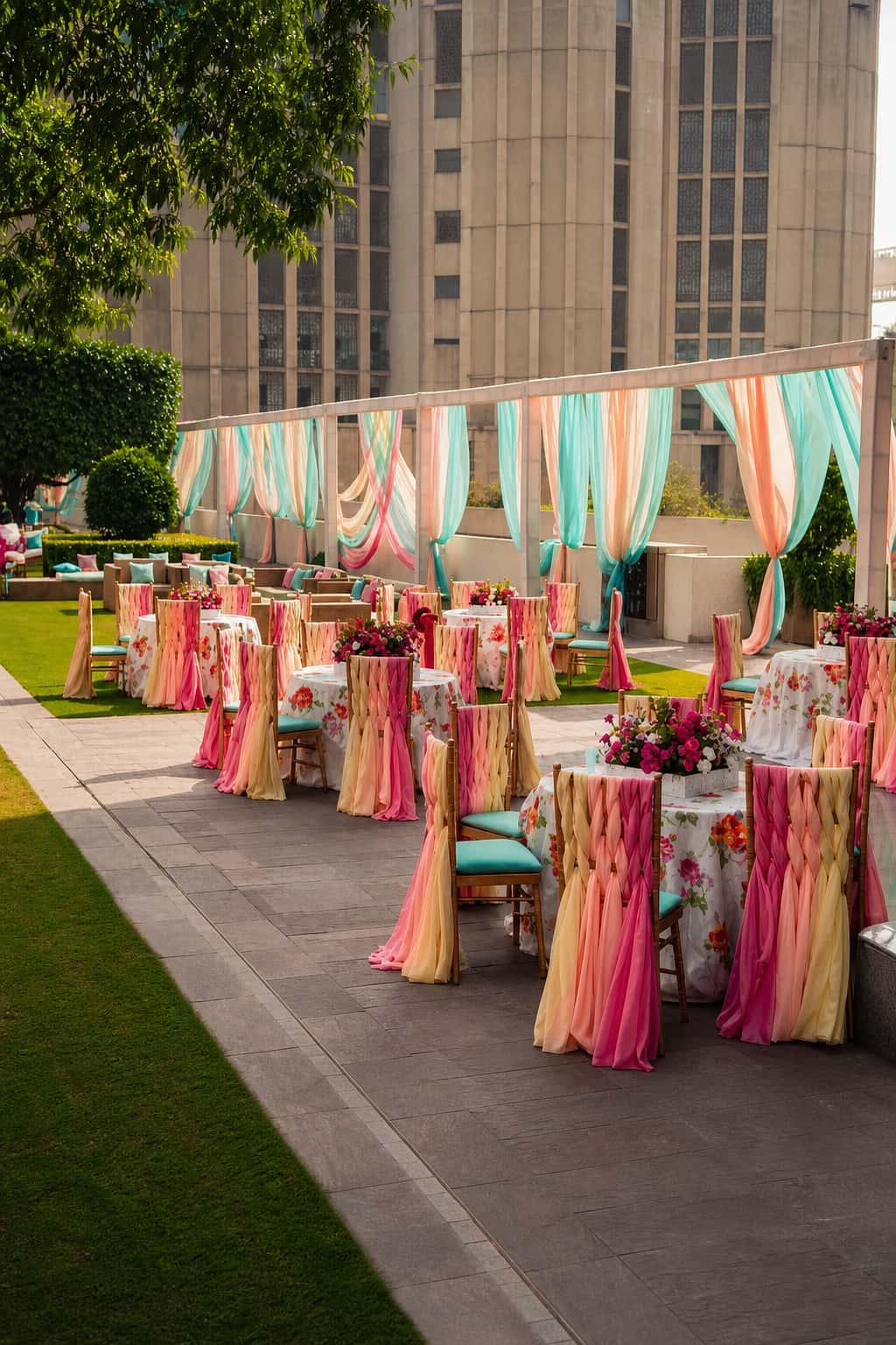 Wedding and social event styling by RKPRODXN — grand wedding entrance