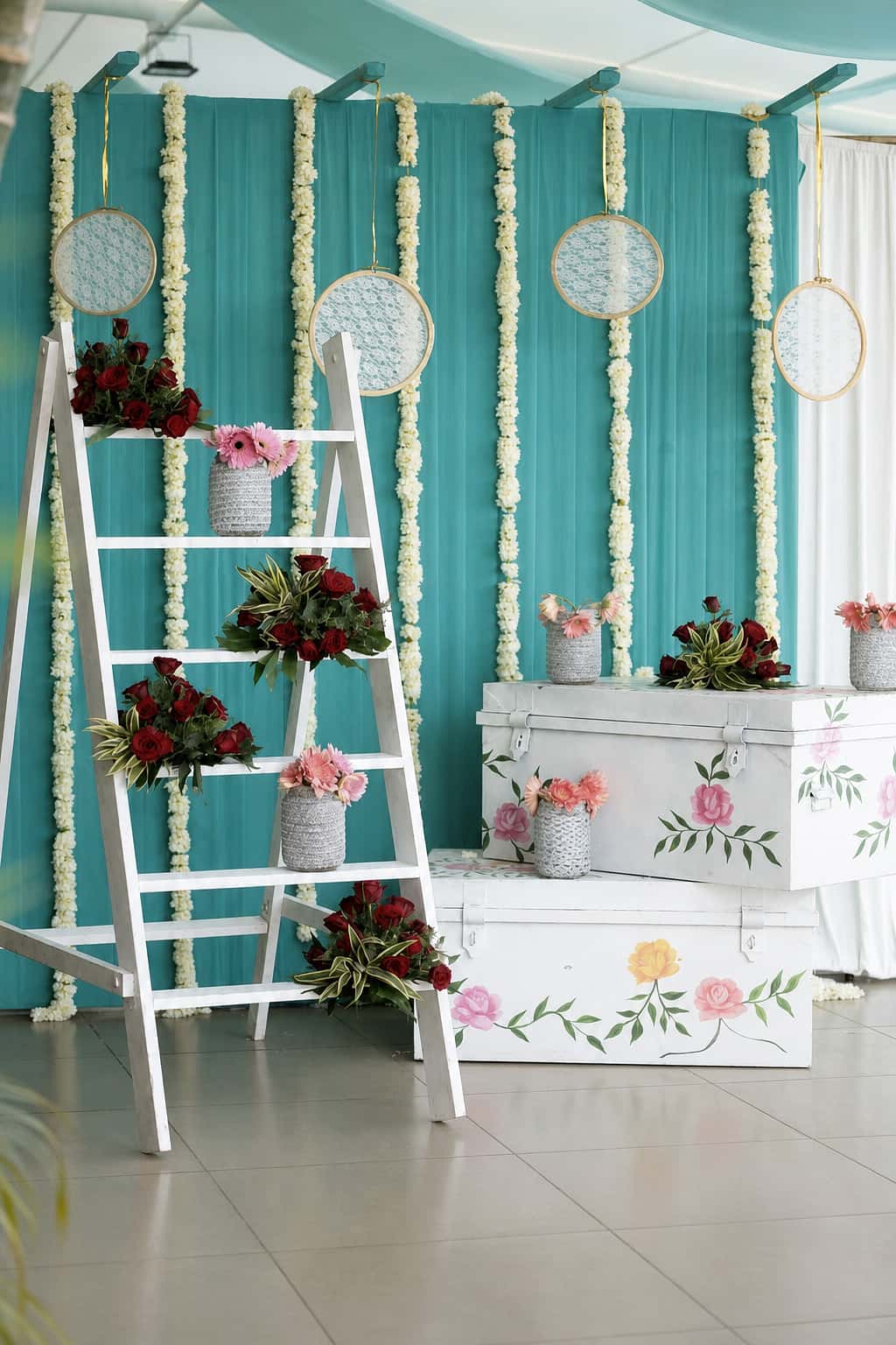 Wedding and social event styling by RKPRODXN — bridal aisle in soft light · 3