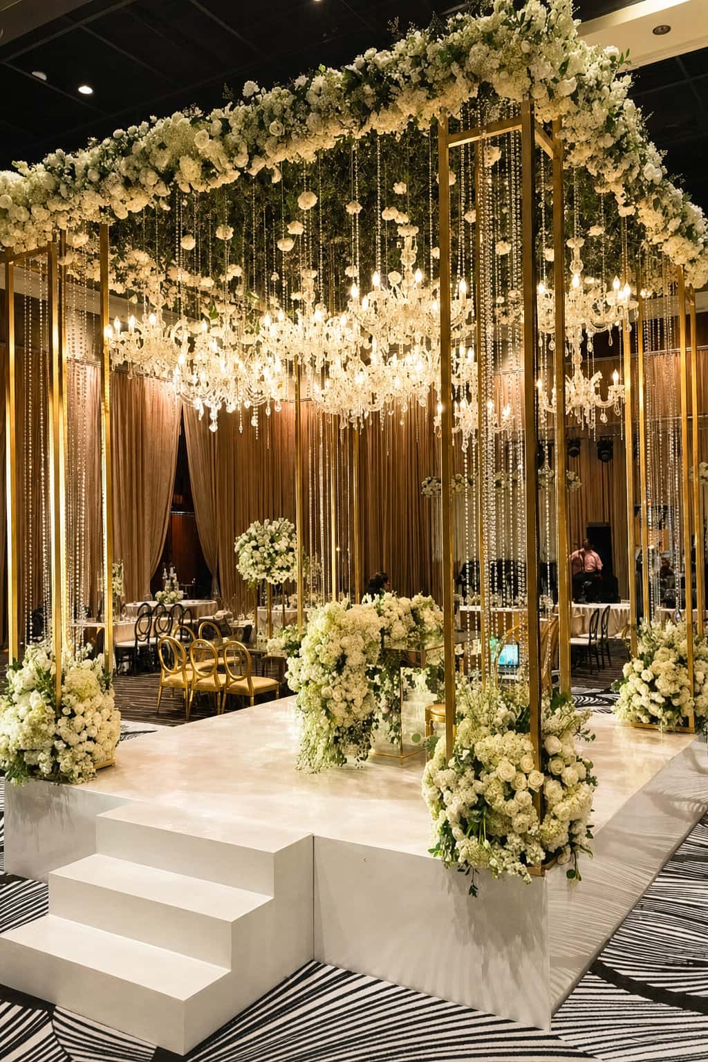 Wedding and social event styling by RKPRODXN — grand wedding entrance · 3