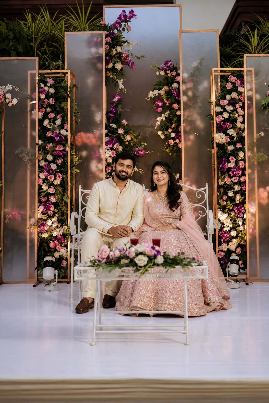 Wedding and social event styling by RKPRODXN — rose and marigold path · 5