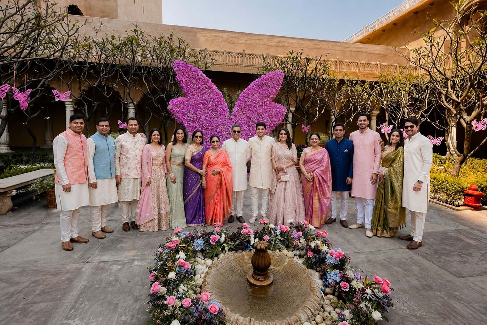 Wedding and social event styling by RKPRODXN — courtyard celebration setup · 6